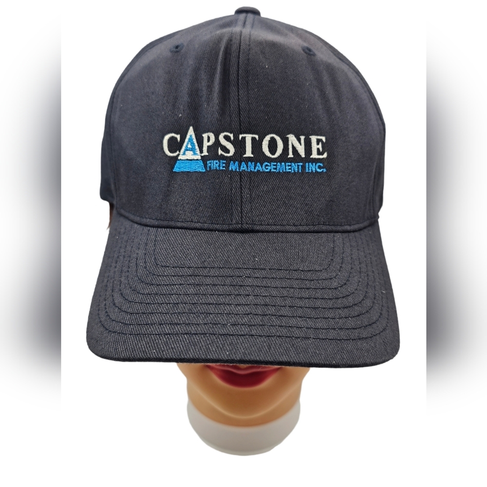 CAPSTONE FIRE MANAGEMENT INC. Yupoong Flexfit L/XL Hat‎ Cap Black